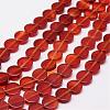 Natural Carnelian Beads Strands G-N0176-01-10x4mm-1