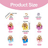 DIY Dangle Earring Making Kit DIY-TA0006-69-3