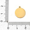 304 Stainless Steel Charms SA-CBA2714-02C-G-3
