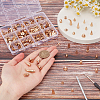 120Pcs 12 Styles Alloy Rivets Sets FIND-WR0011-56G-4