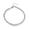 4MM Round 304 Stainless Steel Beaded Bracelets for Man and Women SA-CBAB767-15P-4