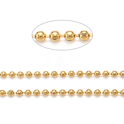 Handmade Ion Plating(IP) 304 Stainless Steel Ball Chains STAS-F136-15G-10m-1