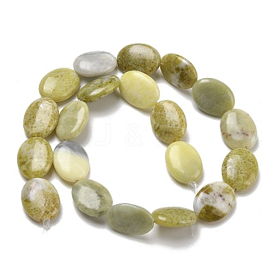 Natural Lemon Jade Beads Strands G-B078-G04-02-1