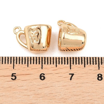 Brass Pendants KK-L261-01G-02-1