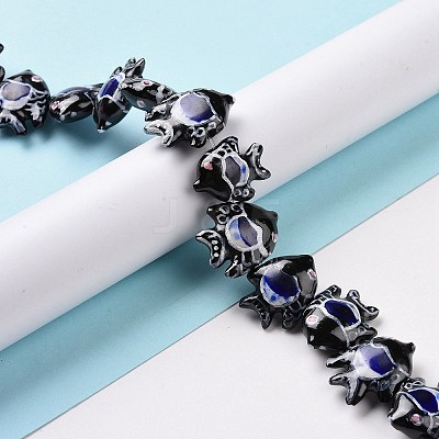 Handmade Porcelain Beads X1-PORC-G002-54B-1