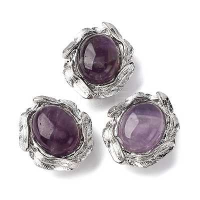 Natural Amethyst Oval Multi-Strand Links G-G207-02P-08-1