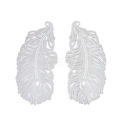 Non-Tarnish 304 Stainless Steel Filigree Big Pendants LS-STAS-S118-037-1
