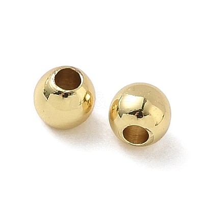 Brass Solid Beads X-KK-WH0034-02C-G-1