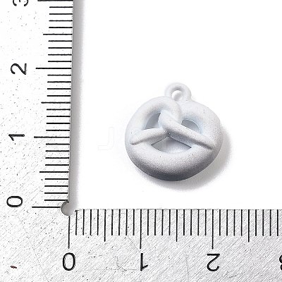 Spray Painted Alloy Pendants PALLOY-S038-06B-1