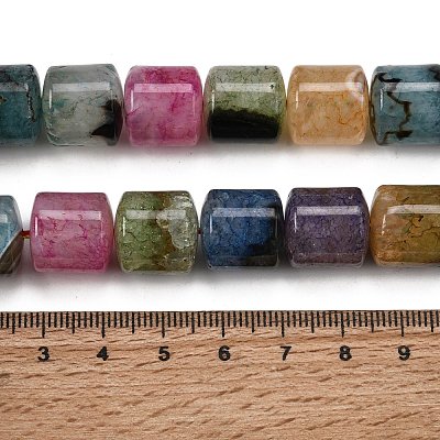 Natural Agate Beads Strands G-F820-P01-01-1