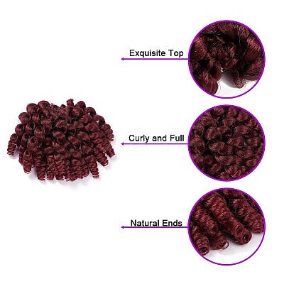 Wand Curly Crochet Hair OHAR-G005-15A-1