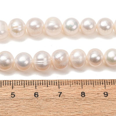 Natural Cultured Freshwater Pearl Beads Strands PA-CBABE82-06D-1