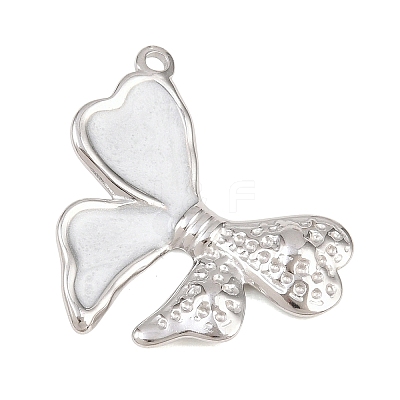 304 Stainless Steel Enamel Pendants STAS-A150-02P-1