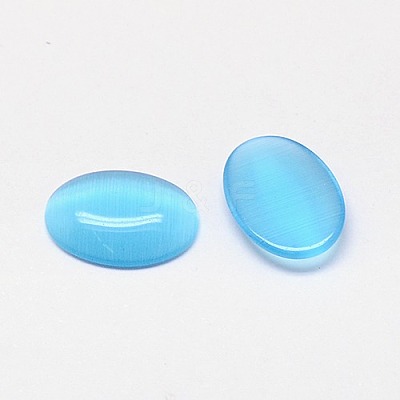Cat Eye Cabochons CE-J005-10x12mm-28-1