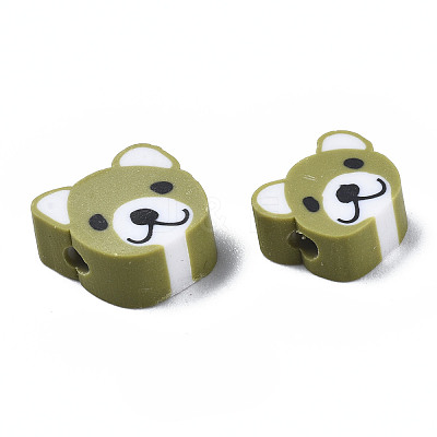 Handmade Polymer Clay Beads LS-CLAY-S096-004I-1