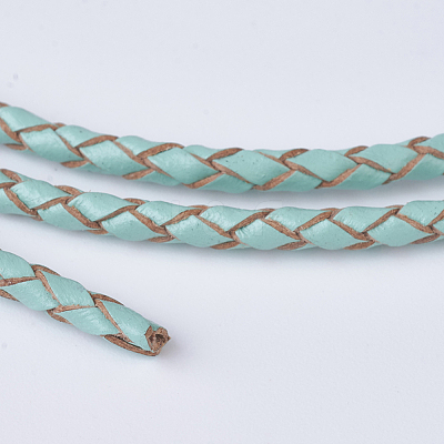 Braided Leather Cords WL-P002-16-A-1