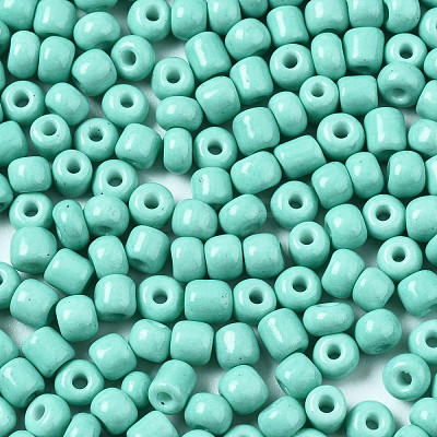 6/0 Glass Seed Beads SEED-S058-A-F439-1