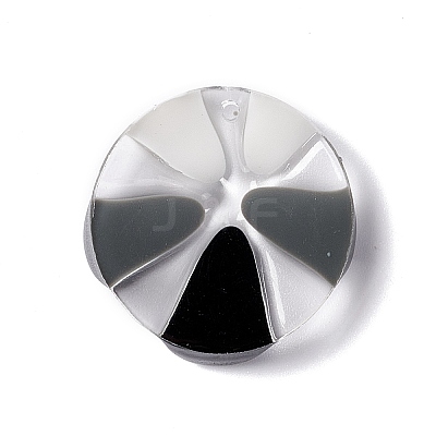 Transparent Resin Pendants LS-RESI-E029-03C-1