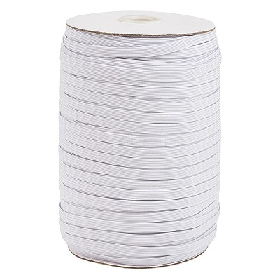 1/2 inch Flat Braided Elastic Rope Cord EC-R030-12mm-01-1