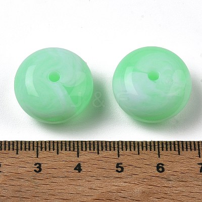 Two Tone Acrylic Beads AC-CBABA33-01F-1