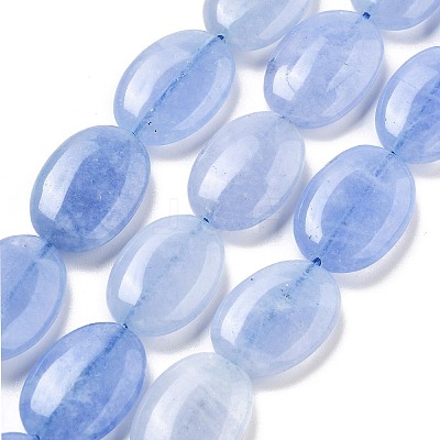 Natural Malaysia Jade Beads Strands G-K392-C08-13x18mm-1