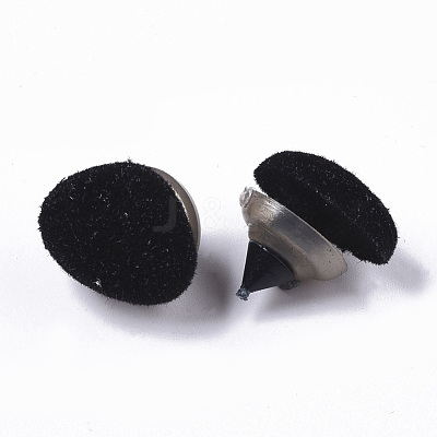 Flocky Plastic Cabochons for DIY Scrapbooking Crafts DIY-Q015-06B-01-1