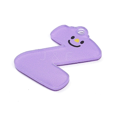 Acrylic Pendants MACR-R002-01Z-1