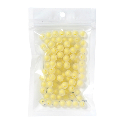 Transparent Acrylic Beads TACR-YW0001-02B-1