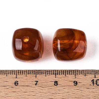 Opaque Acrylic Beads OACR-ZX006-33C-1