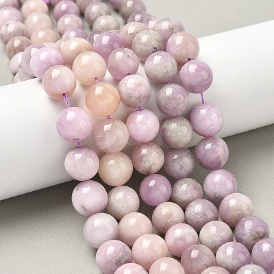 Natural Kunzite Beads Strands G-L478-11-12mm-01-1