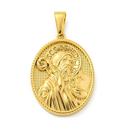 Ion Plating(IP) 304 Stainless Steel Pendants STAS-R231-18G-32-1