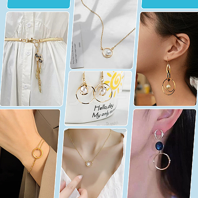 250pcs Tibetan Style Alloy Linking Rings FIND-PH0025-01AG-1