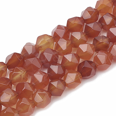 Natural Carnelian Beads Strands G-S332-10mm-005-1
