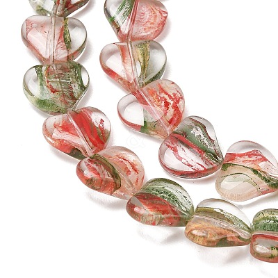 Transparent Handmade Lampwork Beads LA-CBAF0C8-01F-1