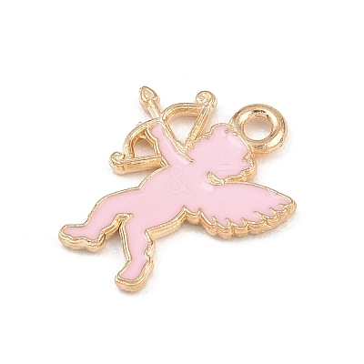 Valentine's Day Alloy Enamel Pendants ENAM-I084-01KCG-18-1