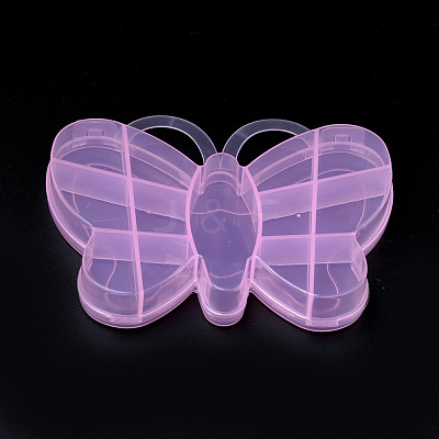 Butterfly Plastic Bead Storage Containers X-CON-Q023-14A-1