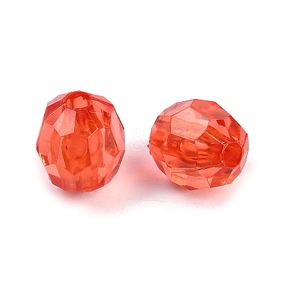 Transparent Acrylic Beads OACR-Q015-01E-1