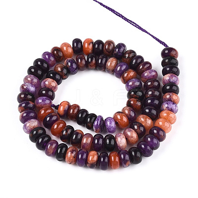 Halloween Theme Dyed Natural White Jade Beads Strands X-G-N350-01A-01-1