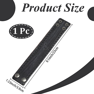 Cowhide Cord Bracelets BJEW-WH20003-12A-02-1