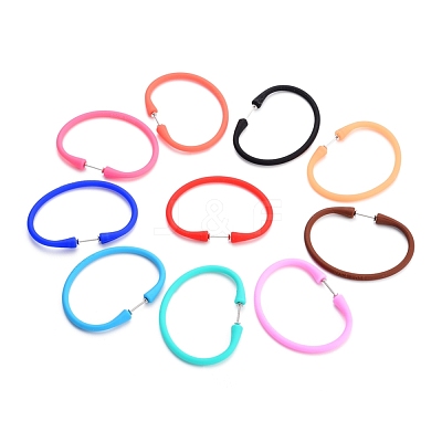 Silicone Cord Bracelets BJEW-F409-1