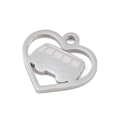 304 Stainless Steel Charms SA-CBAE30B-03G-P-1
