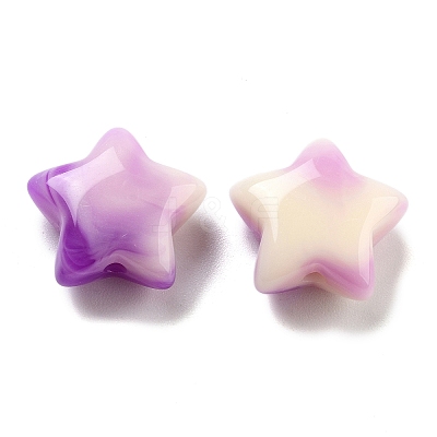 Acrylic Beads OACR-U005-05E-1