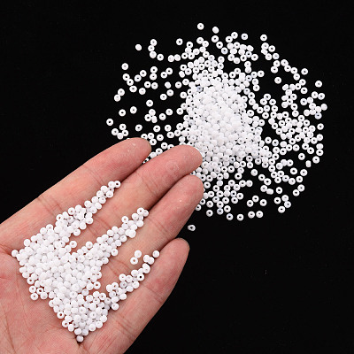 8/0 Opaque Glass Seed Beads SEED-S048-N-019-1