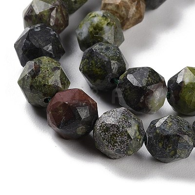 Natural Dragon Blood Beads Strands G-NH0021-A10-02-1