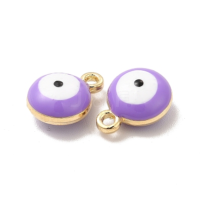 Alloy Enamel Charms PALLOY-I217-08G-1