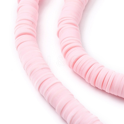 Handmade Polymer Clay Beads Strands CLAY-R089-8mm-Q033-1