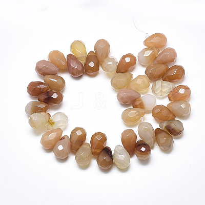 Natural Red Agate Beads Strands G-S357-C02-09-1