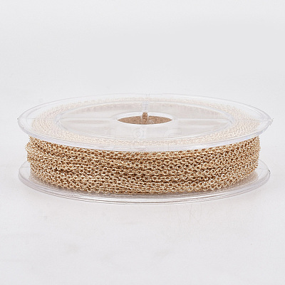 Brass Cable Chains CHC-T008-04G-1