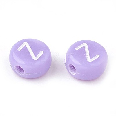 Opaque Acrylic Beads X-MACR-S273-11-1