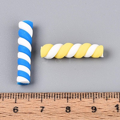 Handmade Polymer Clay Beads CLAY-N012-02-1